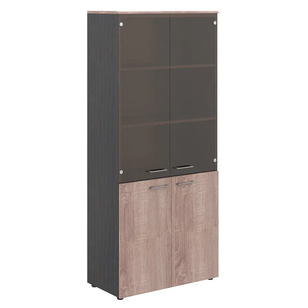 Шкаф комбинированный с топом WHC 85.2  856х432х1949 WAVE (НАБОР)