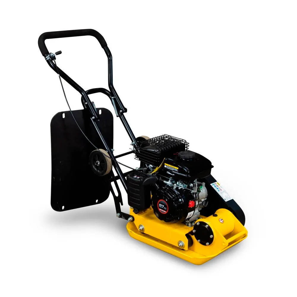 Виброплита TOR T-50 48кг, 8,5кН Loncin коврик, колесный комплект