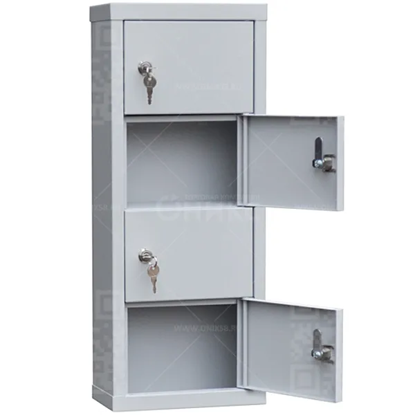 Шкаф для хранения мобильных телефонов ШМД-4, на 4 ячейки 600x240x120