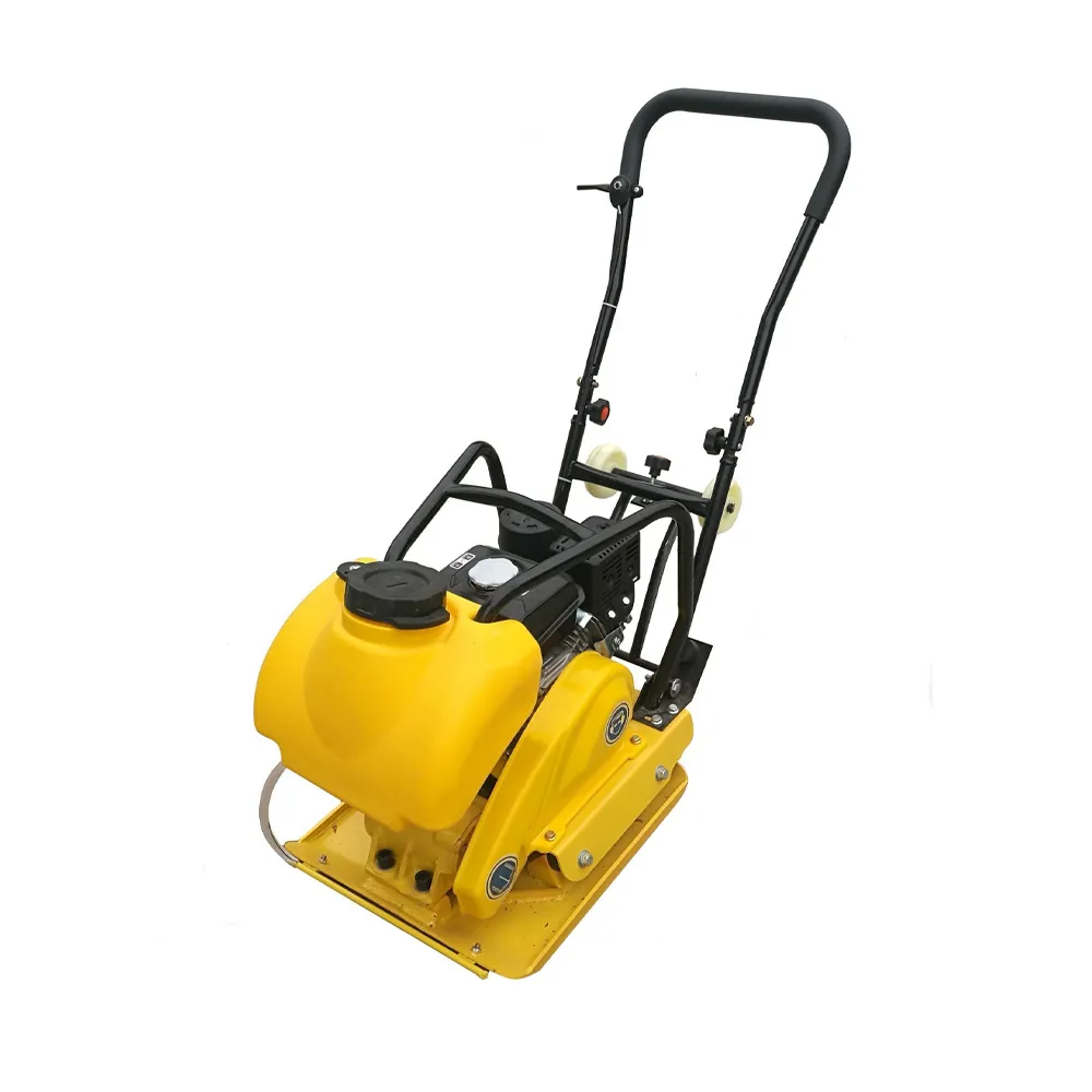 Виброплита TOR C-80T(R) 77 кг, 13,5кН (Loncin) бак, коврик, колесный комплект