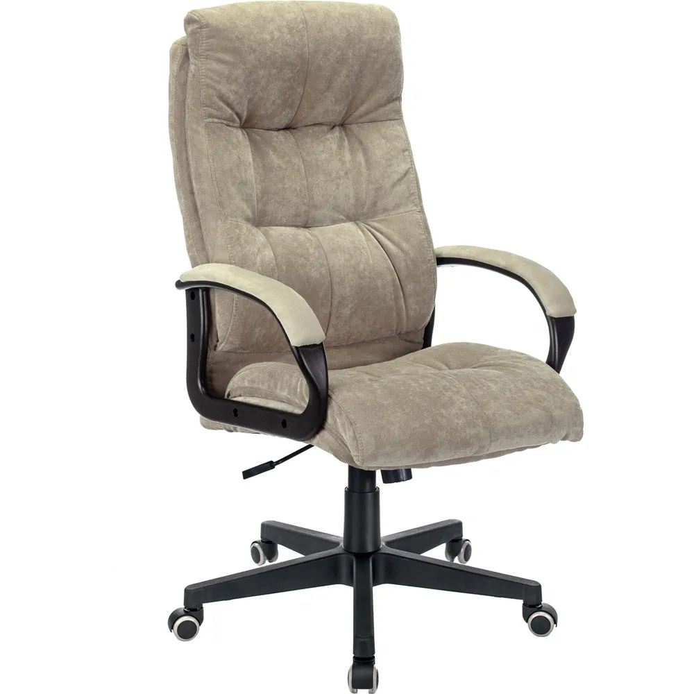 Кресло компьютерное Бюрократ CH-824 Fabric песочный Light-21 крестов. пластик