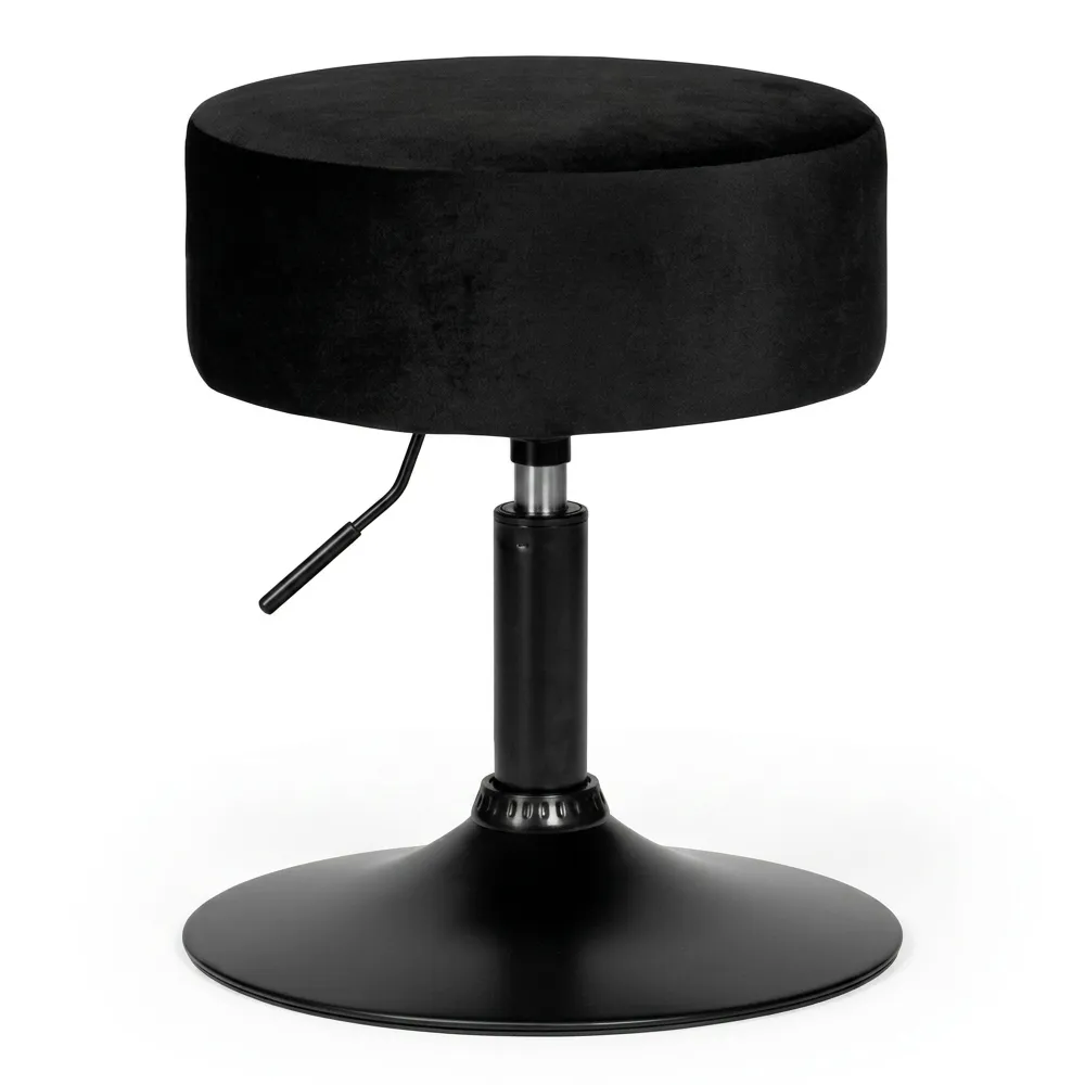 Пуф DOBRIN DANNY BLACK LM-2050 черный велюр (MJ9-101)