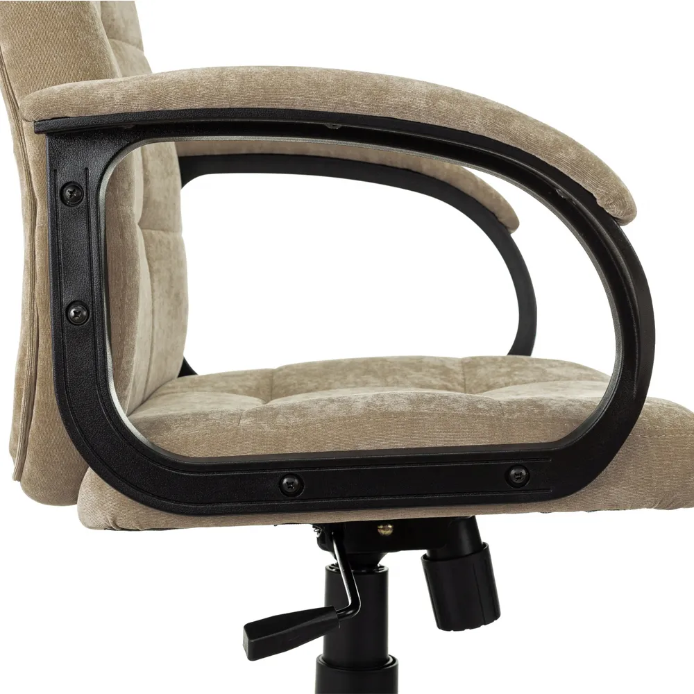 Кресло компьютерное Бюрократ CH-002 Fabric песочный Light-21 крестов. пластик