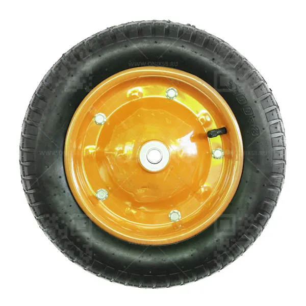 PR 2400(16) Колесо d 350 пневмо (3.25-8/3.00-8) (16мм) г\п 200 кг 