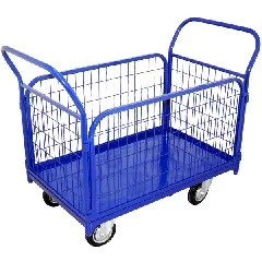 Тележки платформенные с бортами